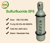 Sf6 Gass , Non Toxic Electronic Gases Cylinder Storage Reacts With Sodium